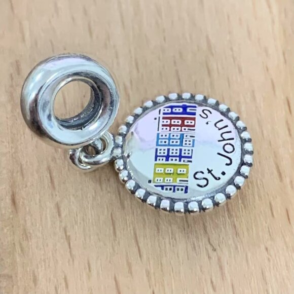 Pandora St. John's Rainbow Row Exclusive Charm, S925 Silver Bracelets - Picture 3 of 4